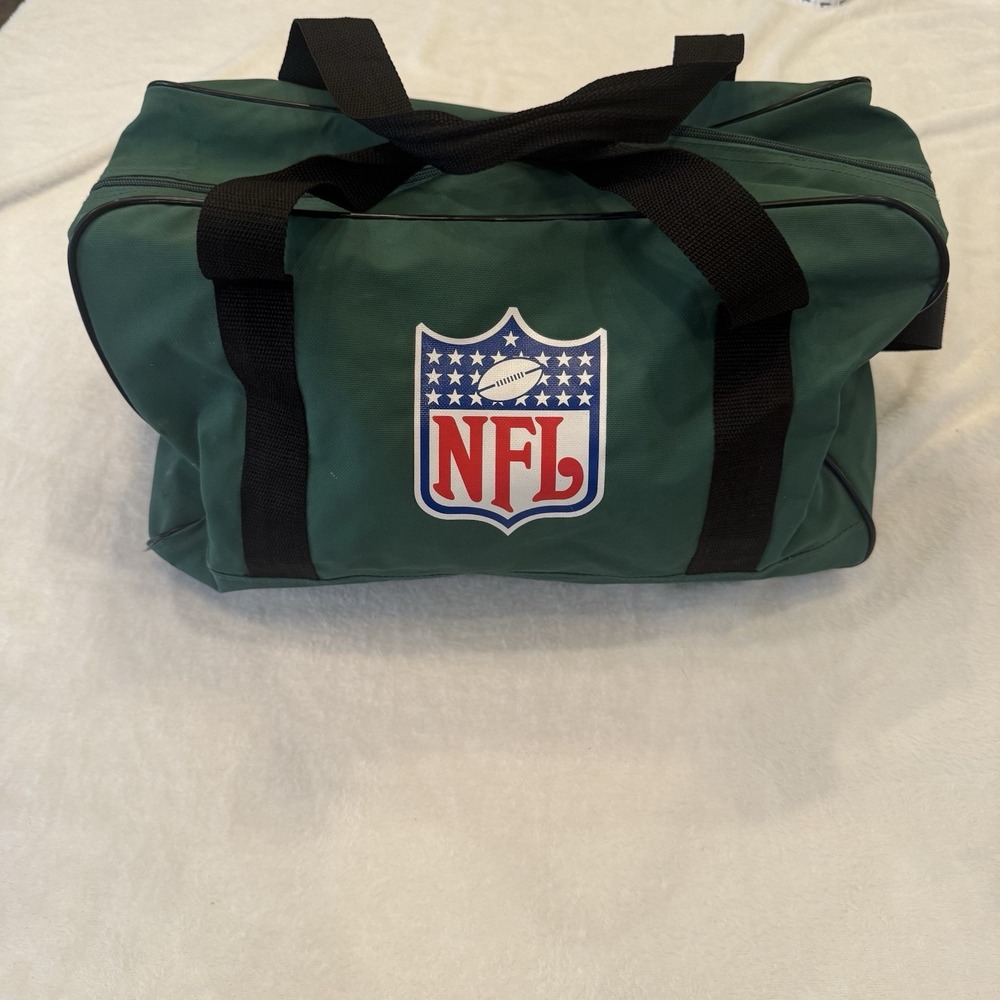 NFL Duffle Bag Large Green Gym Workout Sports Travel Football Packers Promo‎